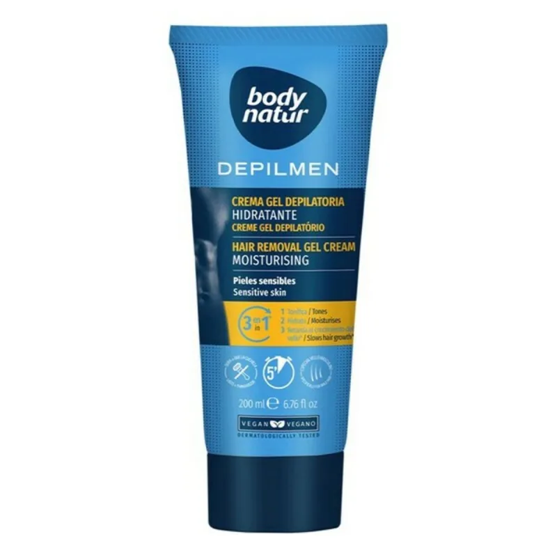 Cremă epilat, Body Natur, 200 ml, naturală — preț și oferte
