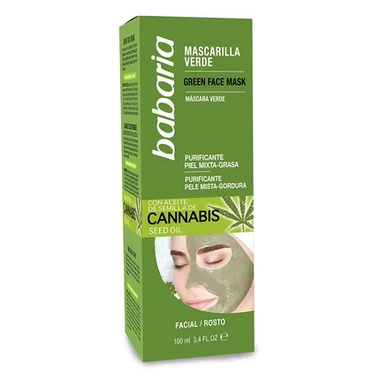 Masca facială, Babaria, canabis, 100 ml — preț și oferte
