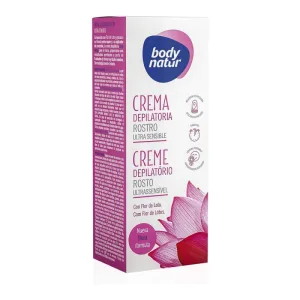 Cremă Depilatoare, Body Natur, Body Face, floare de lotus