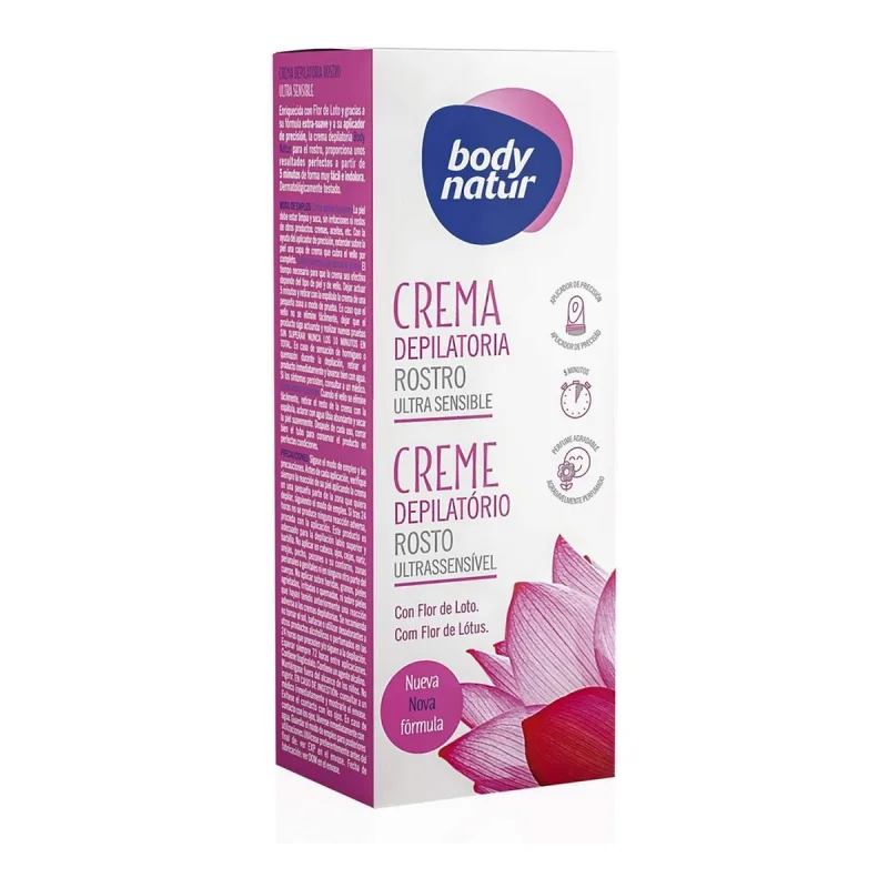 Cremă Depilatoare, Body Natur, Body Face, floare de lotus Crema — preț și oferte