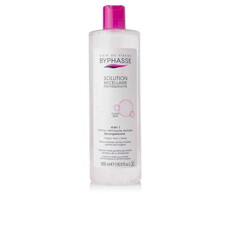 Apă micelară demachiantă Byphasse, 500 ml, incolor Varios Codr — preț și oferte