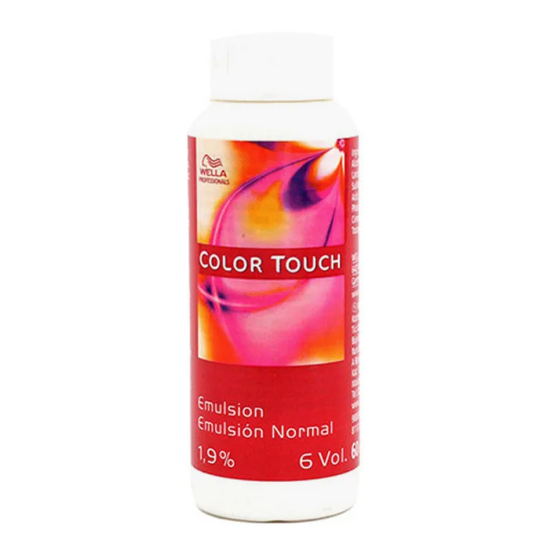 Vopsea permanentă, Wella, Color Touch, emulsion 1,9% 6 Vol, 60 ml — preț și oferte