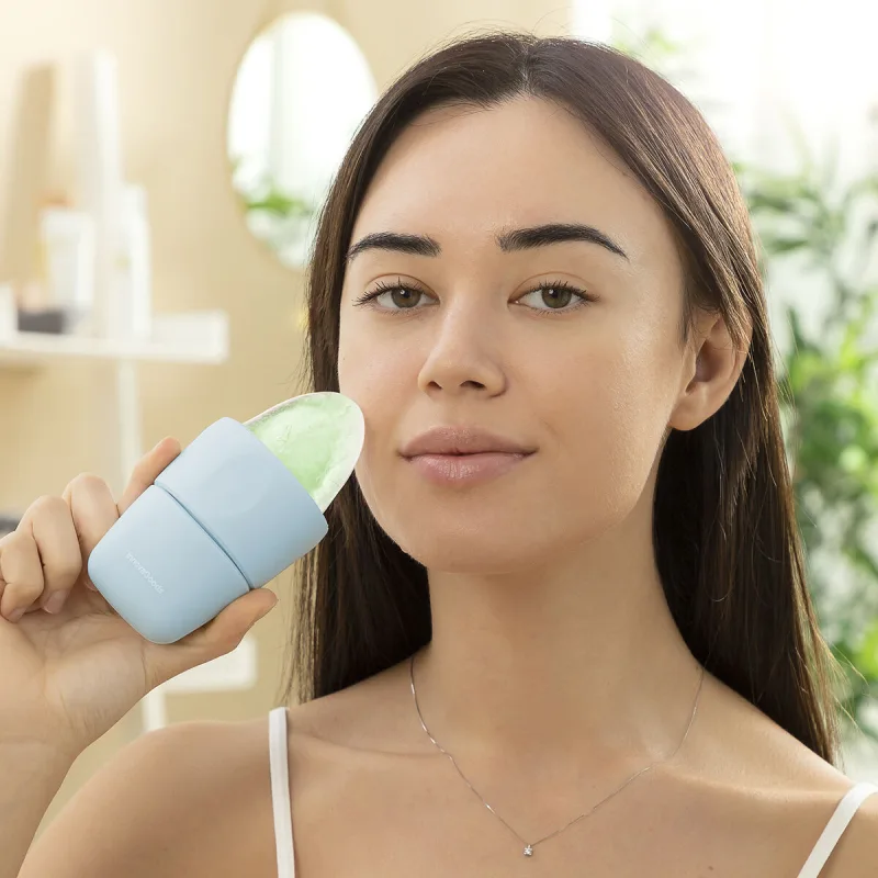 Masaj Facial, Innovagoods, Riller, silicon, albastru — preț și oferte