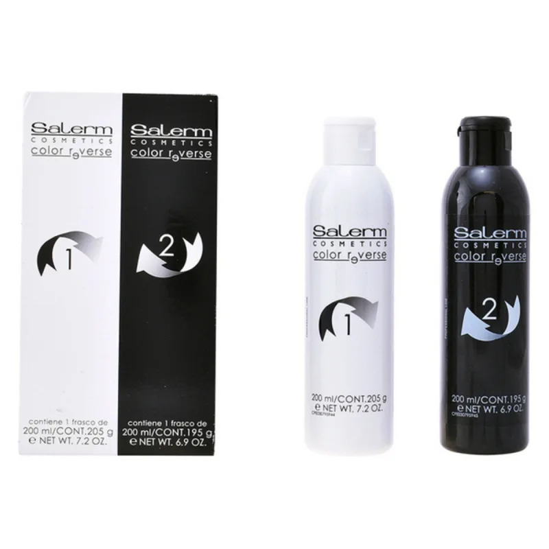 Tratament păr, Salerm, Color Reverse, set 2 buc, 200 ml, unisex — preț și oferte