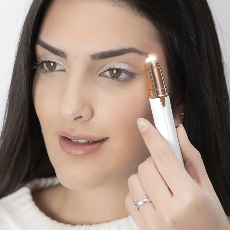 Aparat de tuns facial, InnovaGoods, compact, fără durere VISION TRADING — preț și oferte