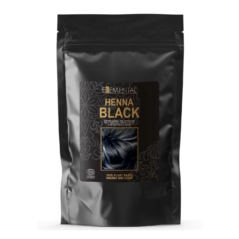 Henna Negru M-1590, 100 g, Ellemental — preț și oferte