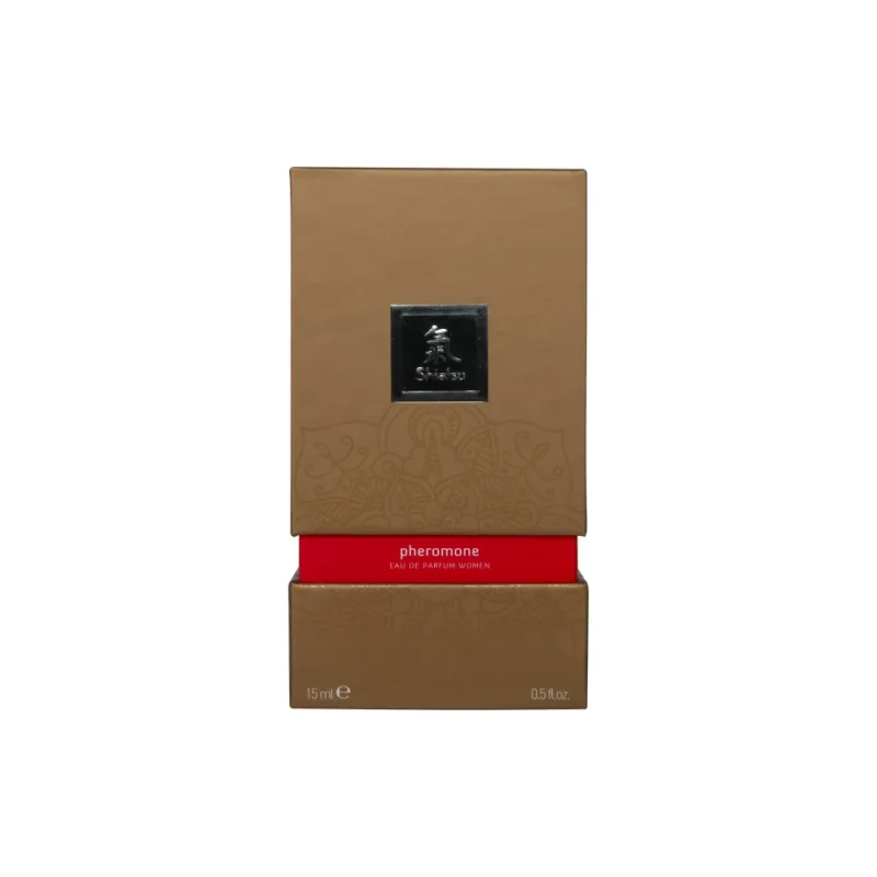 Parfum cu feromoni, Shiatsu, woman, roșu, 15 ml — preț și oferte