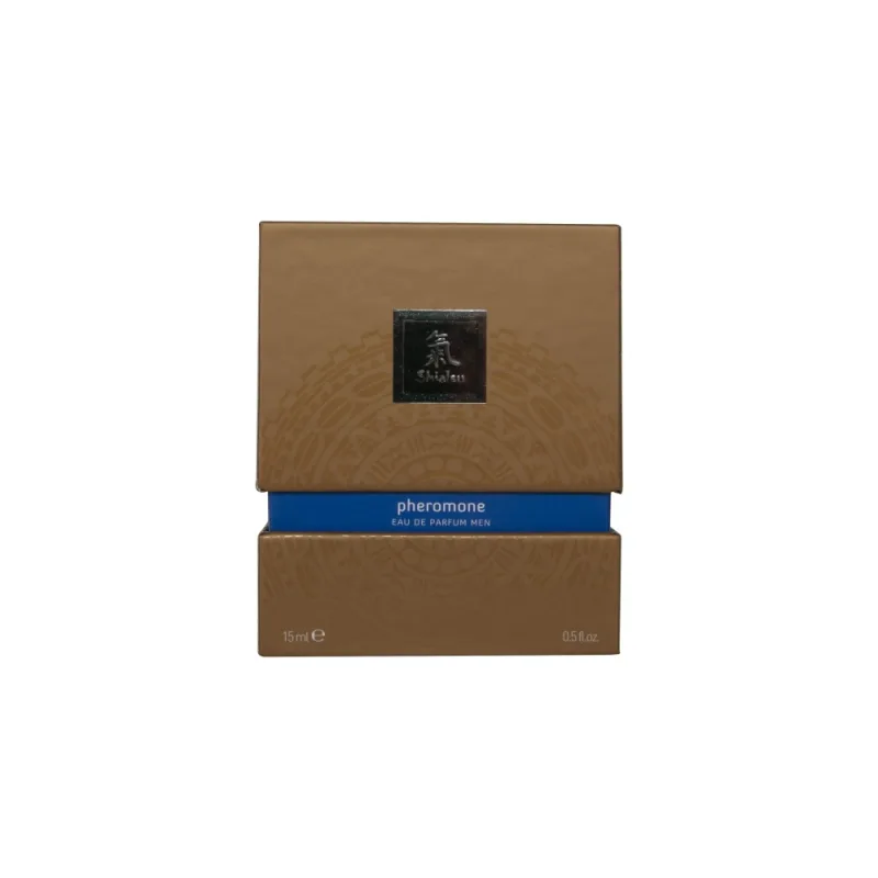 Parfum cu feromoni, Shiatsu, Pheromon Fragrance bărbați, albastru închis, 15 ml — preț și oferte