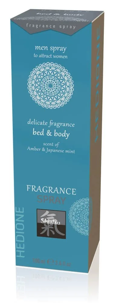 Spray Bed &amp; Body, Shiatsu, Amber &amp; Japanese Mint, 100 ml — preț și oferte