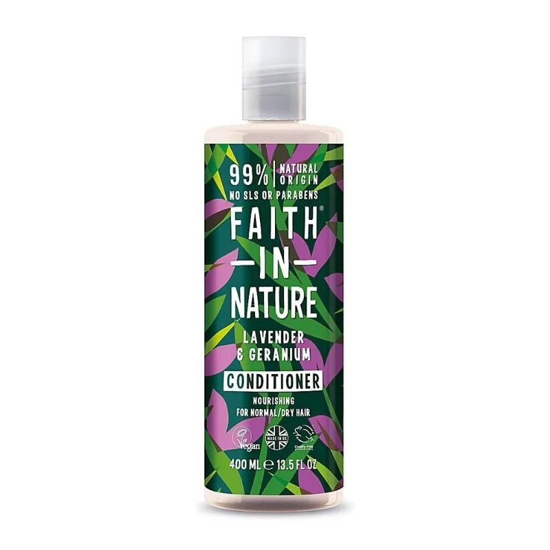Faith in Nature Balsam natural nutritiv cu Lavanda si muscata, 400 ml — preț și oferte