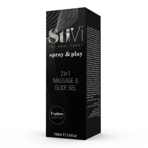 Gel masaj și lubrifiant 2în1, StiVi, 100ml, incolor