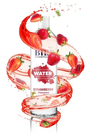 Lubrifiant pe bază de apă, BTB, cu aromă de căpșuni, 250 ml