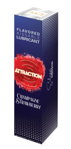 Lubrifiant, Mai Attraction, Champagne Căpșuni, 50 ml