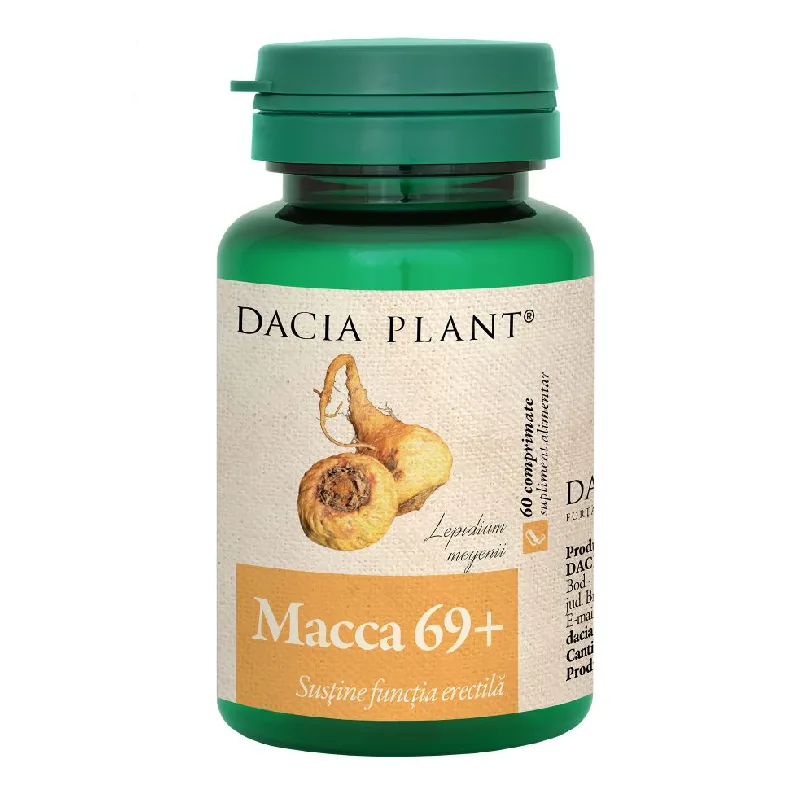 Macca 69+, 60 comprimate, Dacia Plant — preț și oferte