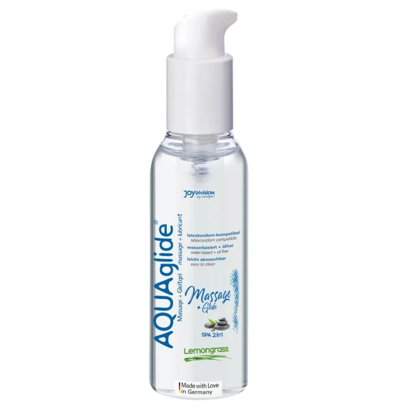 Gel pentru masaj și lubrifiant, Joydivision, AQUAglide, lămâie, 200 ml — preț și oferte