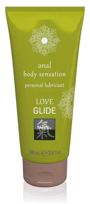 Lubrifiant pe bază de apă, Shiatsu, Love Glide, 100 ml, anal
