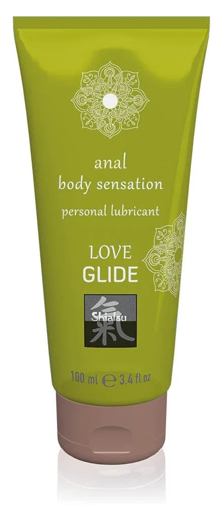 Lubrifiant pe bază de apă, Shiatsu, Love Glide, 100 ml, anal — preț și oferte