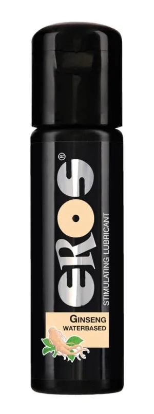 Lubrifiant pe bază de apă, Eros, Ginseng, 100ml