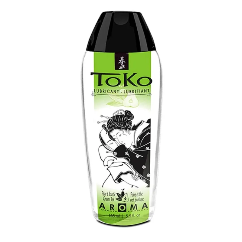 Lubrifiant, Shunga, Toko Aroma, pere și ceai verde exotic, 165 ml — preț și oferte