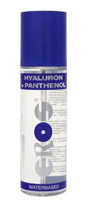 Lubrifiant pe bază de apă, Eros, Hyaluron + Panthenol, 200 ml
