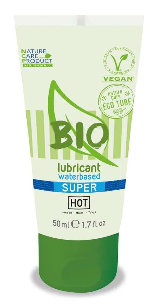 Lubrifiant pe bază de apă, Hot, Superglide, 50 ml, bio — preț și oferte