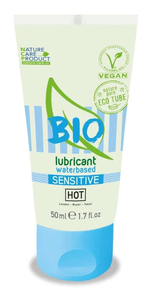 Lubrifiant pe bază de apă, Hot, BIO Sensitiv, 50 ml — preț și oferte