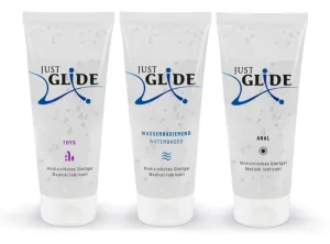 Lubrifiant pe bază de apă, Orion, Just Glide, set 3x200 ml