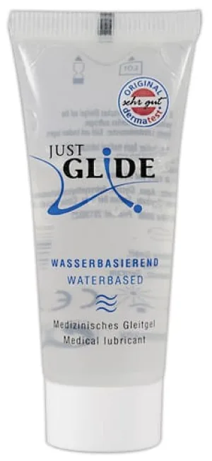 Lubrifiant pe bază de apă, Orion, Just Glide, 20 ml, vegan