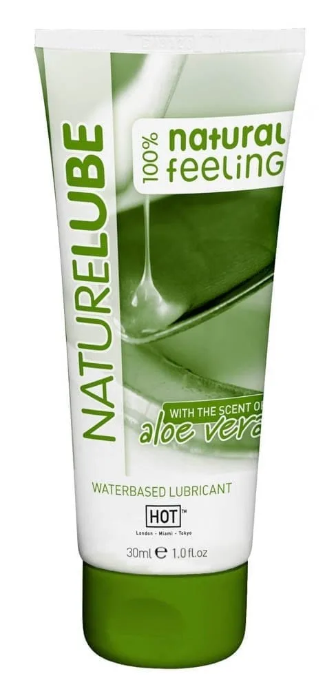 Lubrifiant pe bază de apă, Hot, Nature Lube, aloe vera, 30 ml — preț și oferte