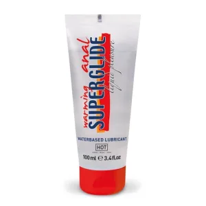 Lubrifiant pe bază de apă, Hot, Anal Superglide, efect de încălzire, 100 ml