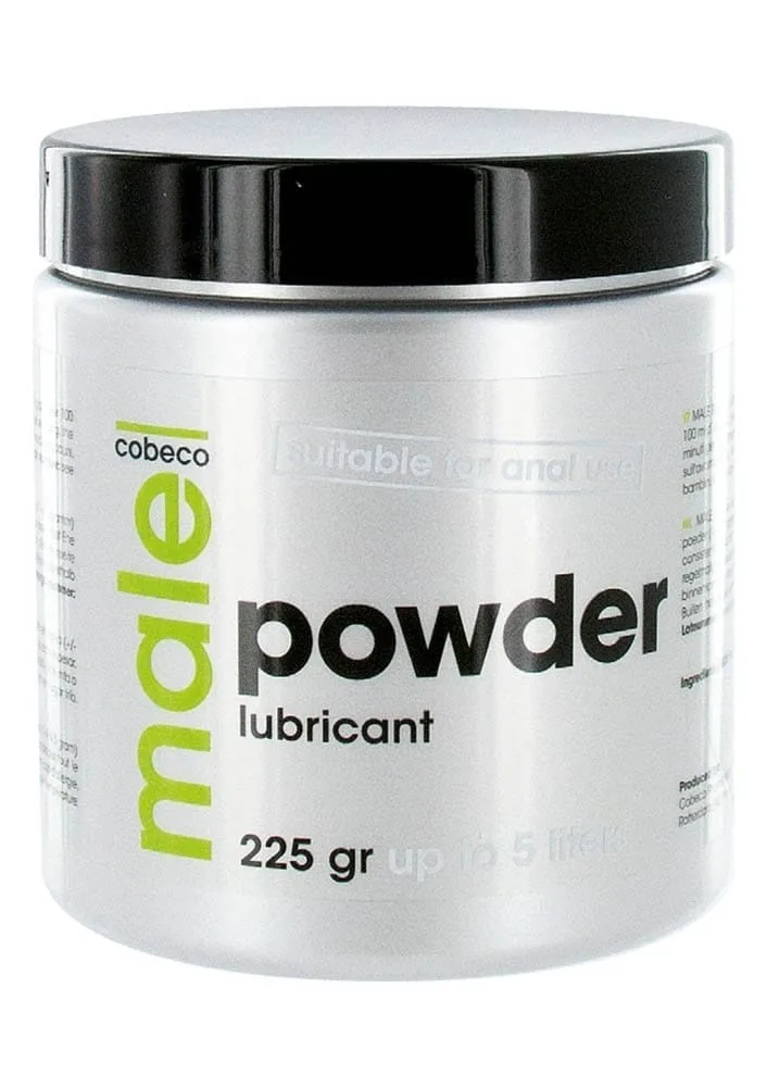 Lubrifiant pudră, Cobeco MALE, 225 grame — preț și oferte