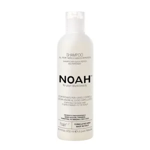 Noah Sampon fortifiant cu piper negru si menta pentru par slabit si deteriorat (1.7), 250ml