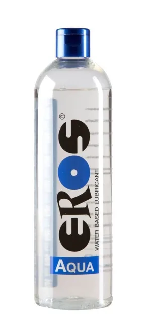 Lubrifiant pe bază de apă, Eros, Aqua, 500 ml, incolor