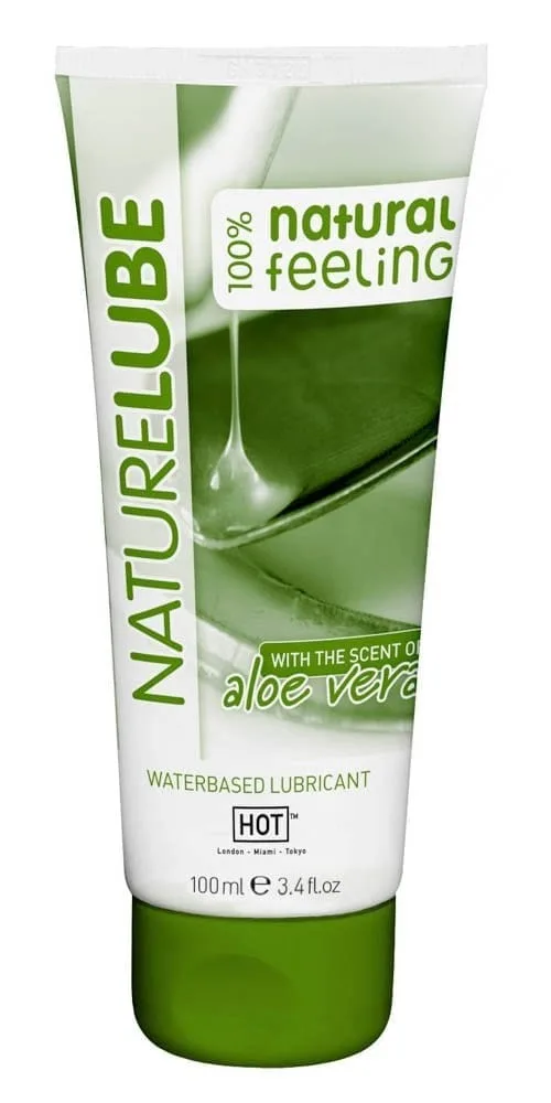 Lubrifiant pe bază de apă, Hot, Nature Lube, aloe vera, 100 ml — preț și oferte