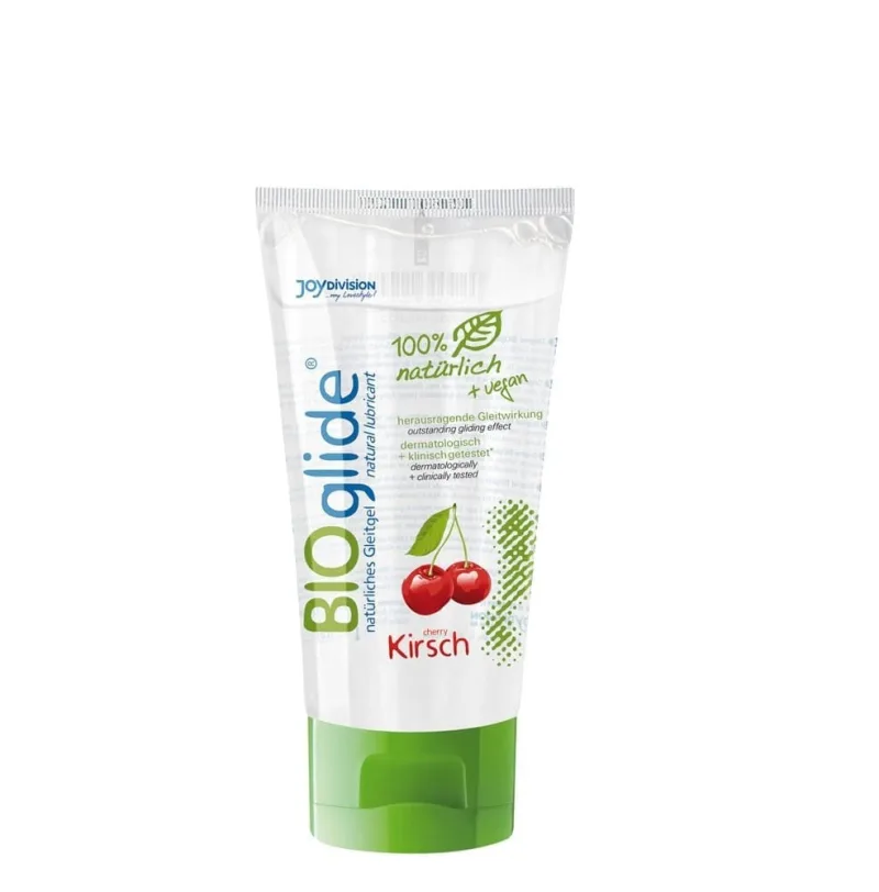 Lubrifiant pe bază de apă, Joydivision, BIOglide Kirsch, aromă cireșe, 80 ml — preț și oferte