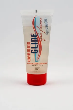 Lubrifiant apă, HOT, Warming Glide, 100 ml