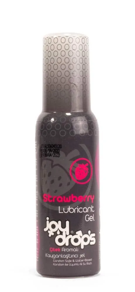 Gel Lubrifiant, JoyDrops, pe bază de apă, 100ml, arome căpșuni — preț și oferte