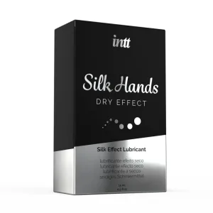 Lubrifiant siliconic, Intt, Silk Hands, alb, 15 ml