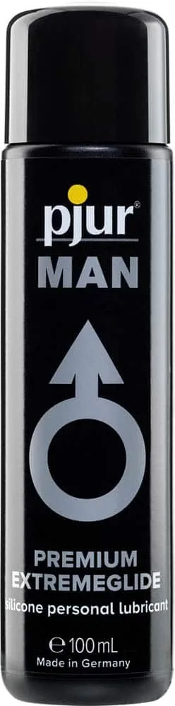 Lubrifiant siliconic, pjur, MAN premium extremeglide, transparent