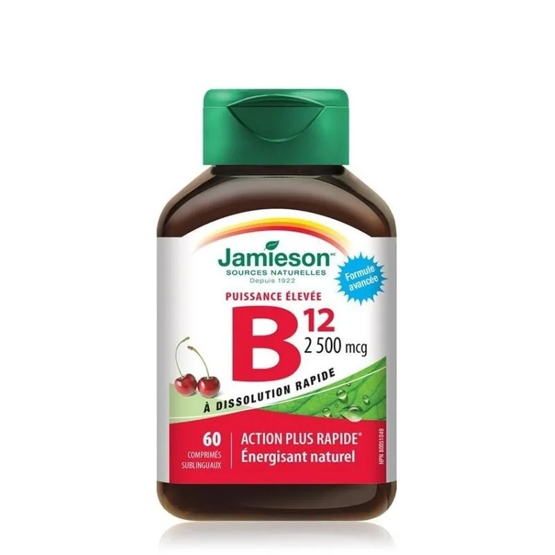 Jamieson Vitamina B12 2500 mcg, 60 tablete — preț și oferte