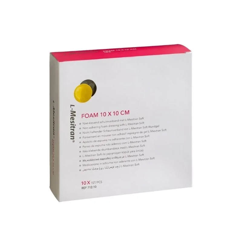 Pansament L-Mesitran Foam 10cmx10cm,10 bucati THEO MANUFACTURING — preț și oferte