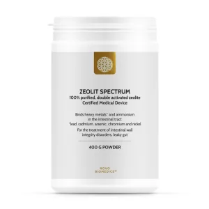 Zeolit Spectrum – pudra pentru detoxifiere – 400 G