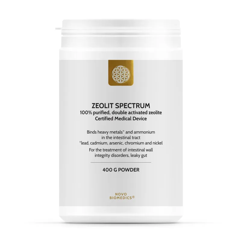 Zeolit Spectrum – pudra pentru detoxifiere – 400 G — preț și oferte