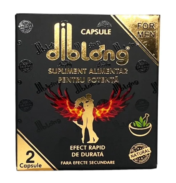 DIBLONG Capsule premium, pentru potenta, erectii, impotriva ejacularii - 2 cps — preț și oferte