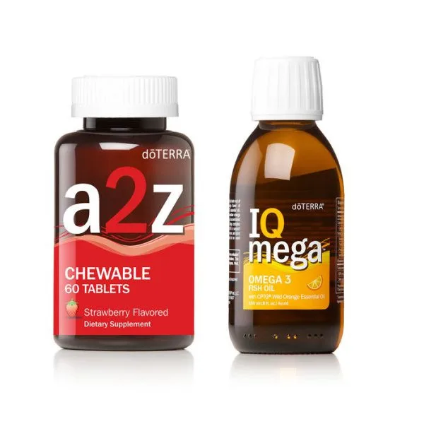 Supliment alimentar a2z 60 capsule si ulei IQ Mega 150 ml DoTerra — preț și oferte