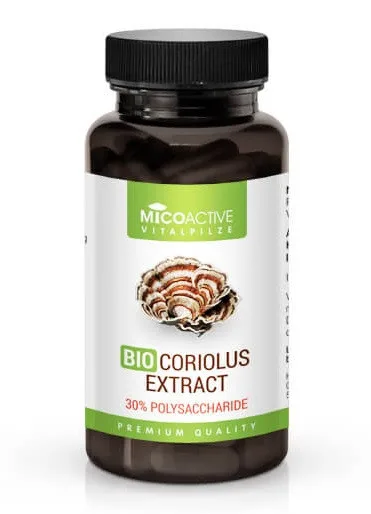 Micoactive Bio Coriolus Extract - capsule pentru protectie si imunitate - 80 cps MIBC80L PrimeFarma — preț și oferte