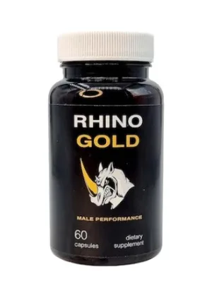 Rhino Gold XXL - capsule pentru marirea penisului si o potenta marita - 60 cps