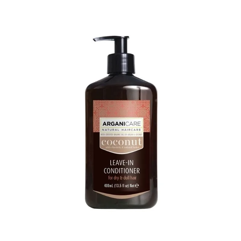Arganicare Balsam fara clatire cu ulei de cocos, 400 ml — preț și oferte
