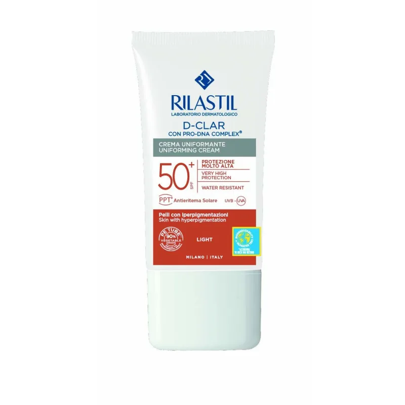 Protector Solar de Față Rilastil Sun System Unificatoare Spf 50 Light (40 ml) — preț și oferte
