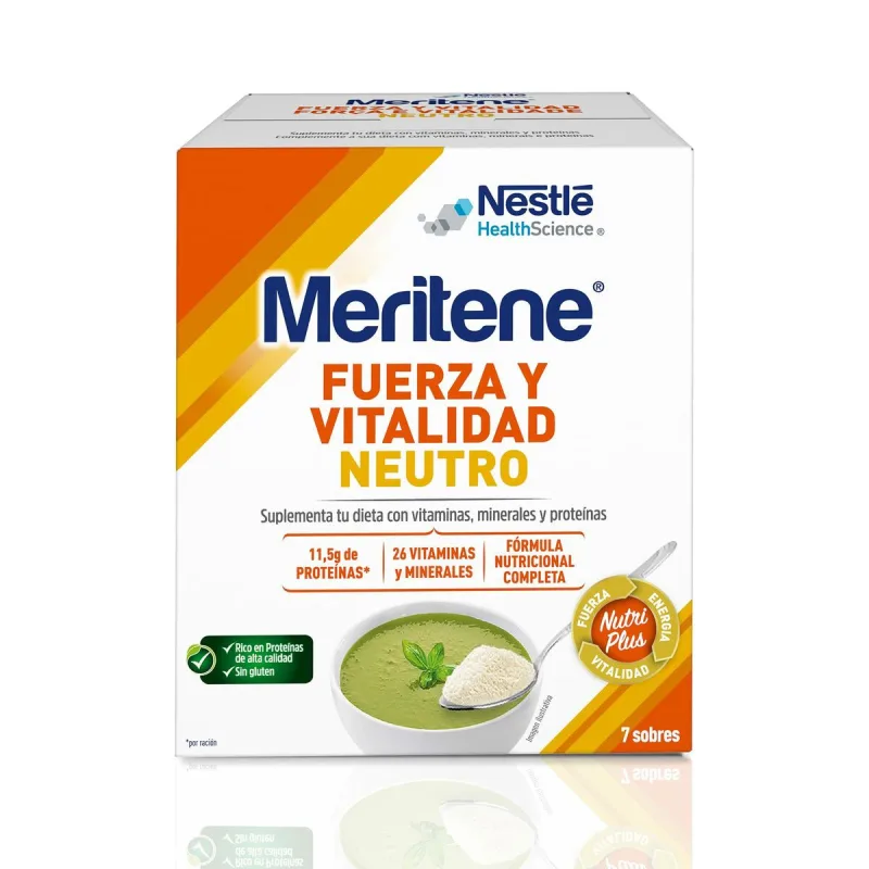 Supliment Alimentar Meritene Fuerza Y Vitalidad 7 Unități 50 g — preț și oferte